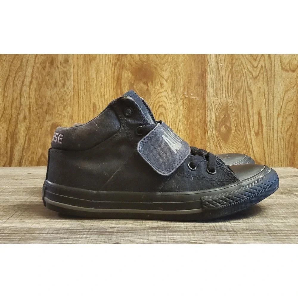 Converse All Star Mid Sneakers Youth Size‎ 1 Black